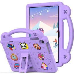 Etui do Lenovo Tab M10 10.1 Gen 3 TB-328FU/TB-328XU, Cute Patterns, z podstawką, Fioletowe