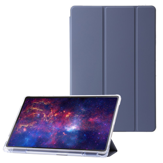 Etui do Samsung Galaxy Tab S9 Ultra, Smartcase Hybrid, z miejscem na rysik, fioletowe
