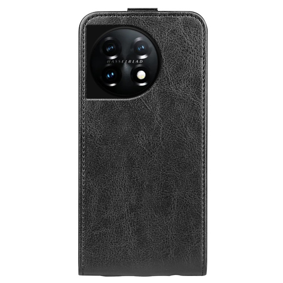 Etui z klapką do OnePlus 11 5G, Flip, czarne