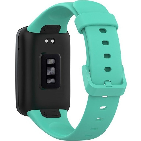 Pasek Silikonowy do Xiaomi Mi Band 7 Pro, Cyan