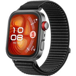 Pasek Nylonowy do Huawei Watch Fit 4 / 4 Pro / 3, Czarny