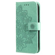 Etui z klapką do Xiaomi Redmi Note 13 Pro 5G, Mandala, zielone