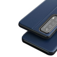 Etui do Huawei P Smart 2021, Obudowa Window View Case, Niebieskie