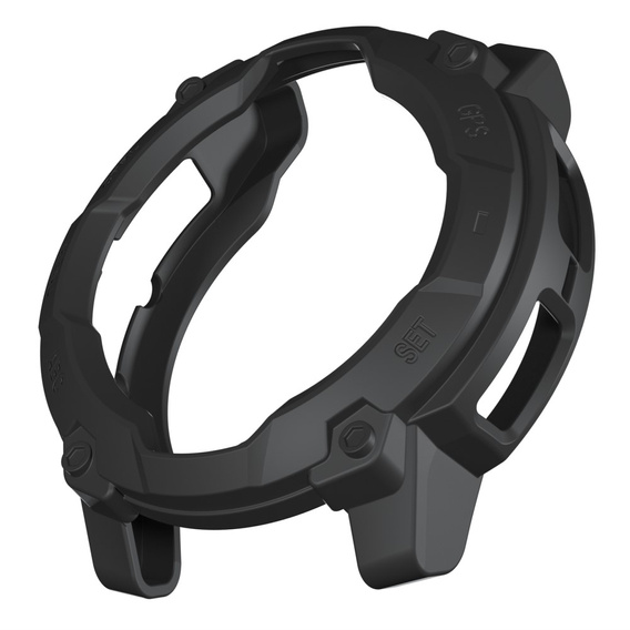 Etui TPU do Garmin Instinct 3 Solar / Instinct 3 AMOLED 50mm, Bumper – Czarne