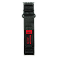 Pasek Nylonowy ERBORD MP84 do Apple Watch 1/2/3/4/5/6/7/8/9/10/11/SE Ultra 1/2/3 42/44/45/46/49mm, Czarny
