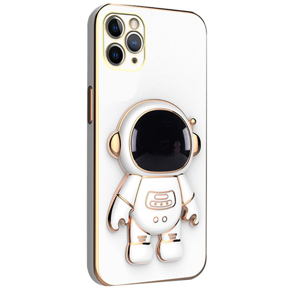 Etui do iPhone 11 Pro Max, Astronaut, białe