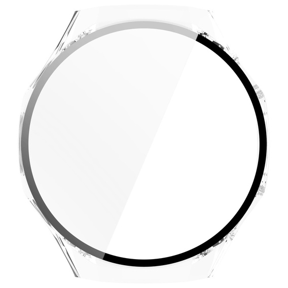 Etui do Huawei Watch GT 5 Pro 46mm, Przezroczyste + Szkło Hartowane
