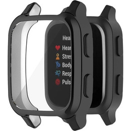 2w1 Etui z Osłoną na ekran do Garmin Venu Sq, Czarny