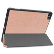 Etui do Samsung Galaxy Tab S6 Lite Tri-fold, z miejscem na rysik, różowe rose gold