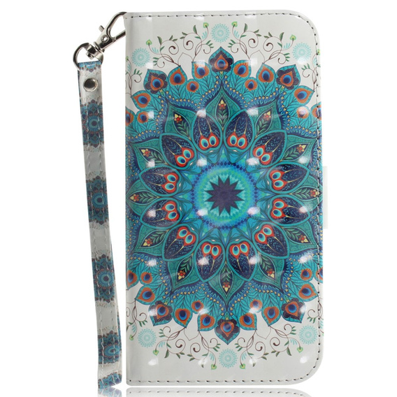 Etui z klapką do Motorola Edge 50 Pro, Wallet, Mandala Flower