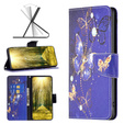 Etui z klapką do Xiaomi Redmi Note 13 Pro 5G, Wallet, Butterflies fioletowe