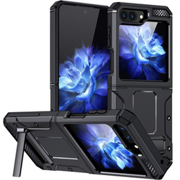 Etui do Samsung Galaxy Z Flip 5 5G, Dual-Layer Armor, czarne