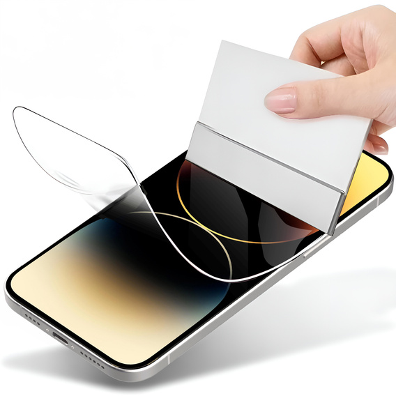 2x Folia Hydrożelowa do iPhone 14 Pro, ERBORD Hydrogel Foil