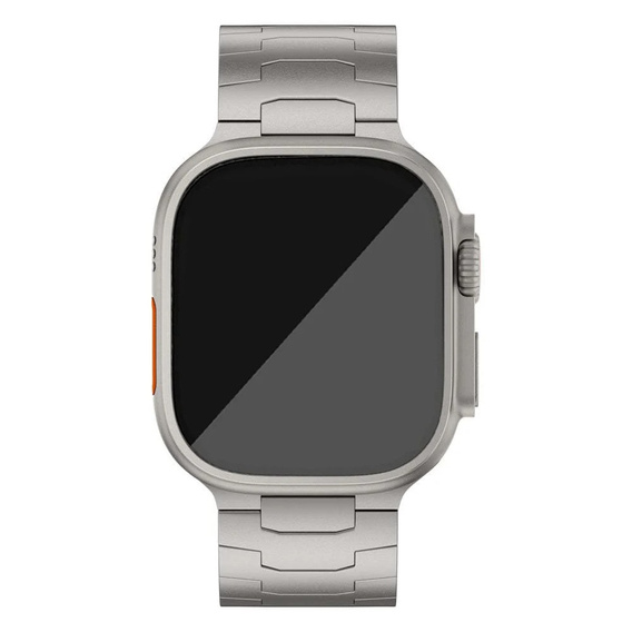 Bransoleta do Apple Watch 1/2/3/4/5/6/7/8/9/10/11/SE Ultra 1/2/3 42/44/45/46/49mm, Tytanowa