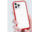 Etui ERBORD do iPhone 13 Pro, Hybrid Frame, Red