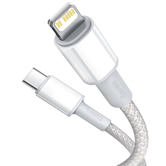 BASEUS Kabel USB PD20W Type C to Lightning 200cm - White