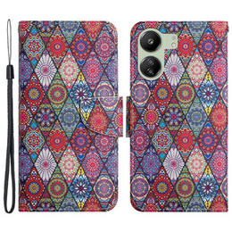 Etui z klapką do Xiaomi Redmi 13C / Poco C65, Wallet, Kaleidoscope