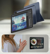 Dexnor iPad Pro 13" 2024 (7 gen.) – magnetyczne etui z funkcją podstawki - niebieskie