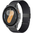 Pasek Bransoleta Milanese + Etui do Samsung Galaxy Watch 7 40mm, Czarna