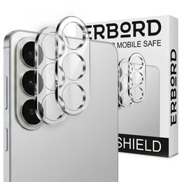 2x Szkło hartowane na aparat ERBORD do Samsung Galaxy S26 Plus, Przezroczyste