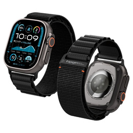 Pasek Spigen WBF1 Band do Apple Watch 8/9/10/11/SE/Ultra 1/2 (44/45/46/49 mm) – Black