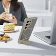 Etui do Samsung Galaxy S25 Ultra, Kickstand Matt Case, do MagSafe, szare