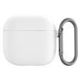 Etui Silicone na Słuchawki Apple Airpods 4, białe