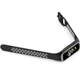 Pasek Silikonowy do Samsung Galaxy Fit 2 SM-R220, Czarny / Szary