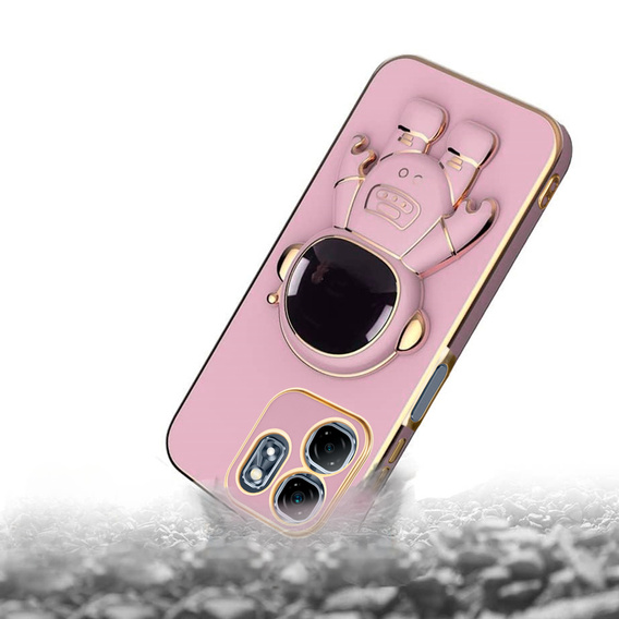 Etui do Infinix Hot 50i 4G, Astronaut, fioletowe