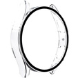 2w1 Etui + Szkło Hartowane do Samsung Galaxy Watch 5 40mm, Przezroczyste