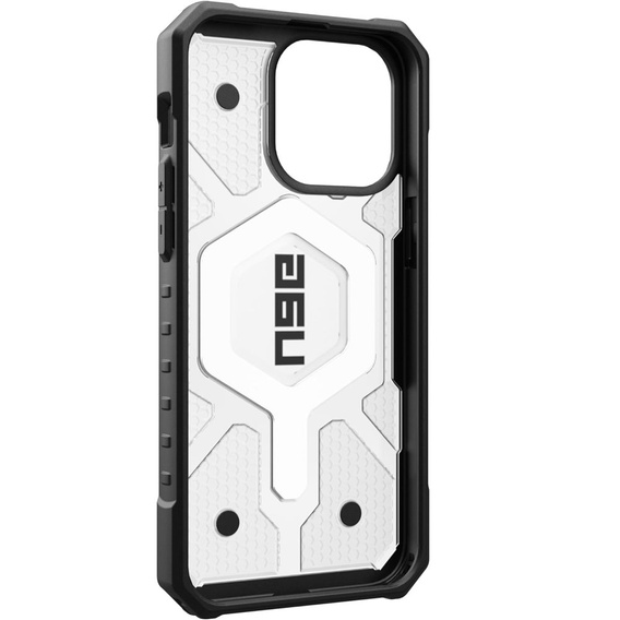 Etui Urban Armor Gear do iPhone 15 Pro Max, Pathfinder MagSafe, przezroczyste / czarne