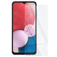Zestaw Etui z klapką do Samsung Galaxy A13 4G, Motyl, Czarne + szkło