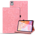 Etui z klapką do Lenovo Tab M11, flower, różowe