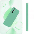 Etui do Samsung Galaxy A36 5G, Silicone Lite, miętowe
