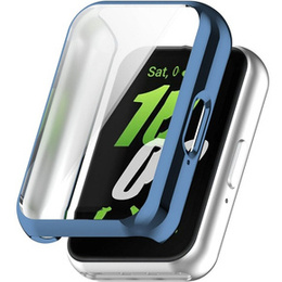 2w1 Etui z Osłoną na ekran do Samsung Galaxy Fit 3, Granatowe