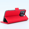 Etui z klapką do Xiaomi 13T / 13T Pro, Card Slot, czerwone