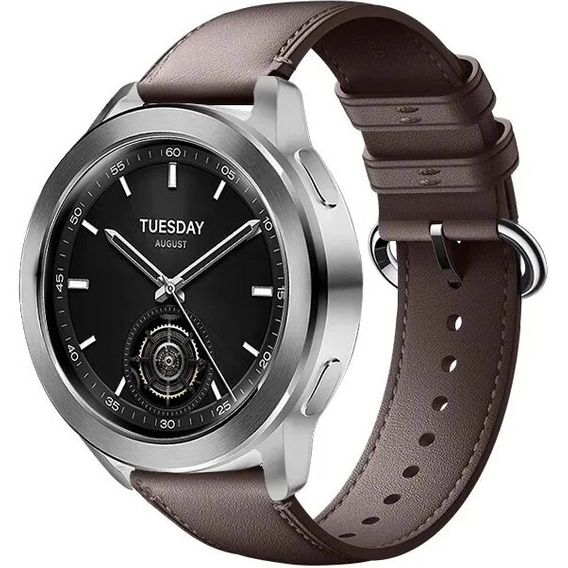 Skórzany Pasek uniwersalny 22mm, z owalną klamrą, Brązowy