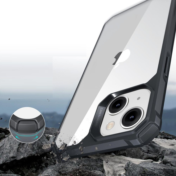 Etui ESR do iPhone 14 Plus, Air Armor, Clear / Black