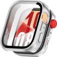 2w1 Etui + Szkło Hartowane do Huawei Watch Fit 4, Srebrne