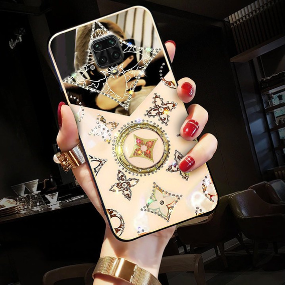 Etui Fashion do Xiaomi Redmi Note 9, różowe