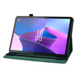 Etui do Lenovo Tab P11 Gen 2 TB350FU TB350XU 11.5", Wallet Pen Slot, zielone