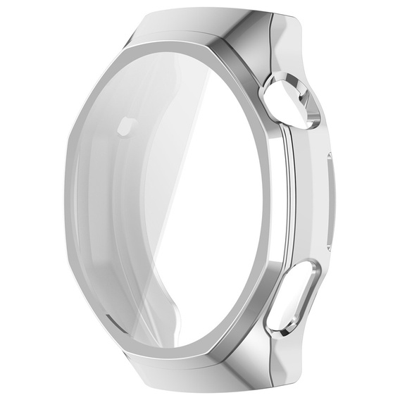 2w1 Etui z Osłoną na ekran do Huawei Watch GT 6 Pro 46mm, Srebrne