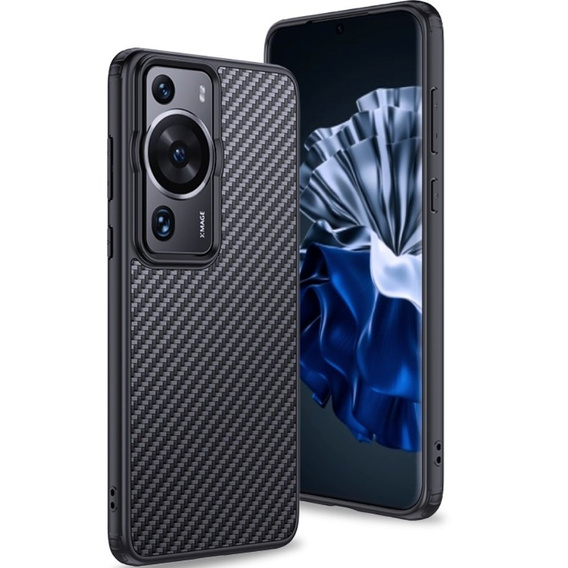 Etui do Huawei P60 Pro / P60, karbonowe kevlar