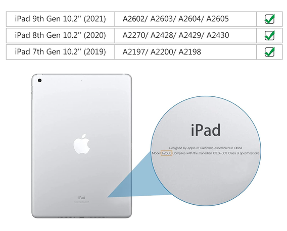 Szkło Hartowane do iPad 10.2" 2021/2020/2019 (9/8/7 gen.)