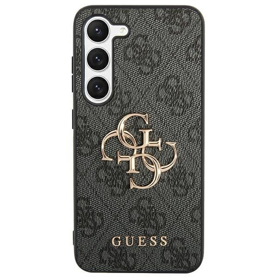 Etui GUESS do Samsung Galaxy A55, 4G Big Metal Logo, czarne