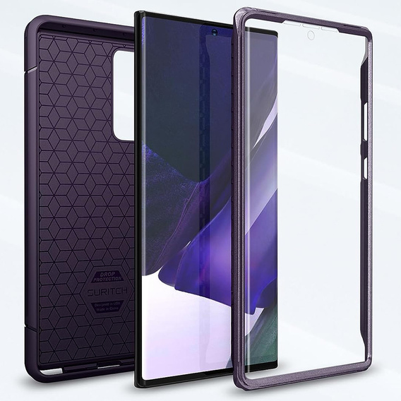 Etui do Samsung Galaxy Note 20 Ultra, Suritch Basic (Two Frames), fioletowe