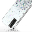 Etui do Huawei P Smart 2021/Y7A, Glittery, przezroczyste