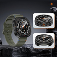 2w1 Etui + Szkło Hartowane do Samsung Galaxy Watch 7 44mm, Czarne