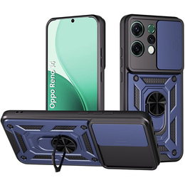 Etui pancerne do Oppo Reno 14, CamShield Slide, niebieskie