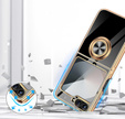 Etui do Samsung Galaxy Z Flip7 FE / Z Flip6, Electro Ring, czarne